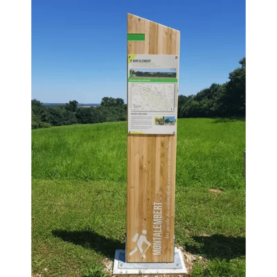 Totem en bois