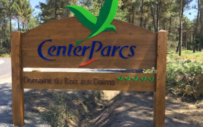 Signalétique Center Parcs – Bois aux Daims (86)