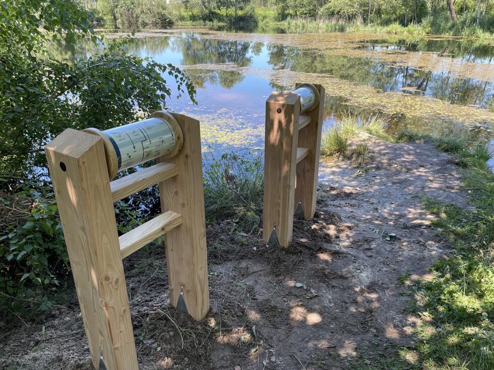 mobilier ludique sur-mesure ad production rouleau informatif ludique faune et flores jeux