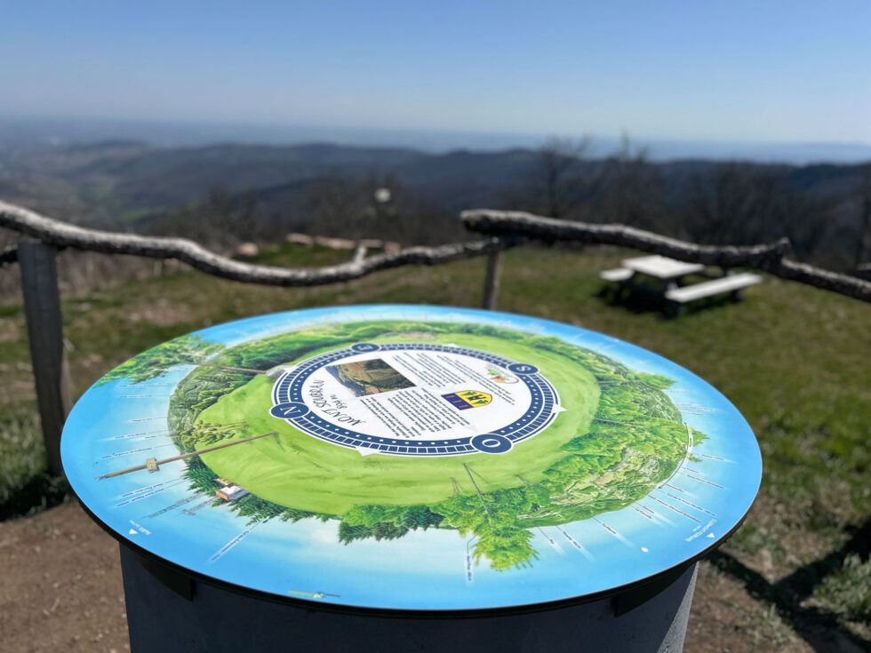 table orientation ronde 360 aquarelle AD production illustratrice