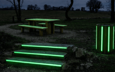 Peinture photoluminescente : une solution innovante pour le mobilier urbain