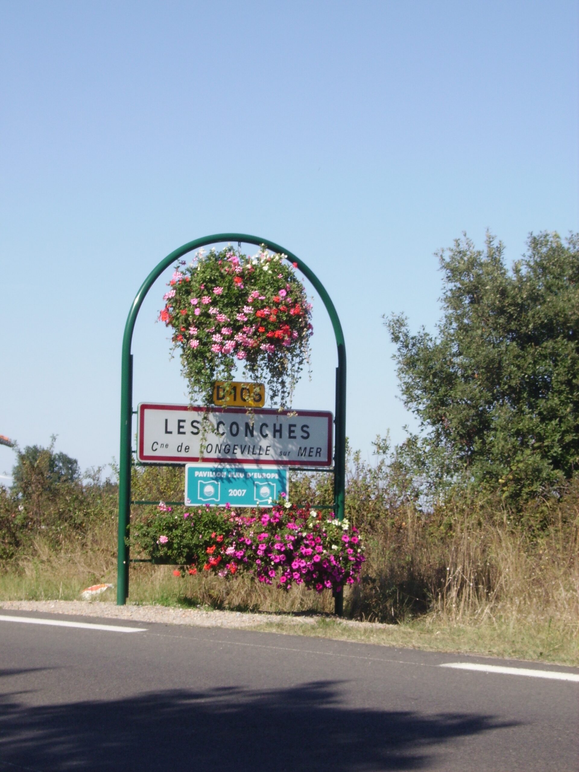 Panneau d'entrée de bourg