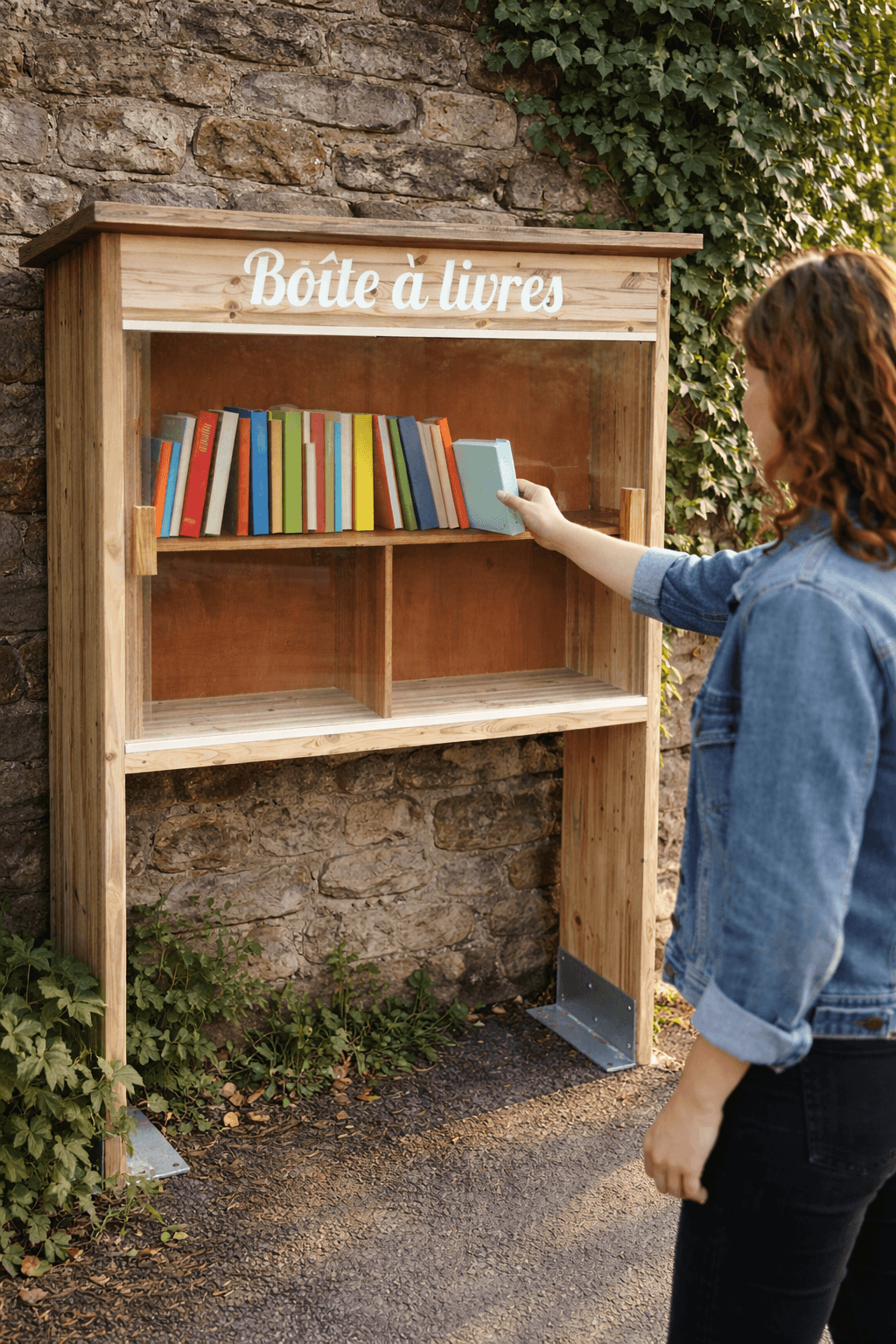 Boite à livre extérieure