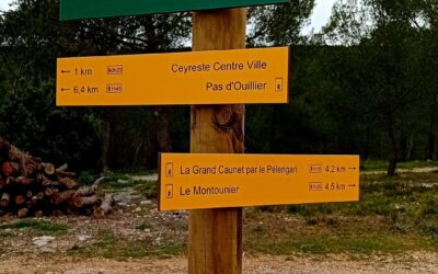 Signalétique directionnelle – Bouches-du-Rhône (13)