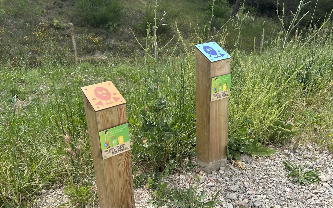 Aménagement des sentiers du Parc des Sports de Venelles