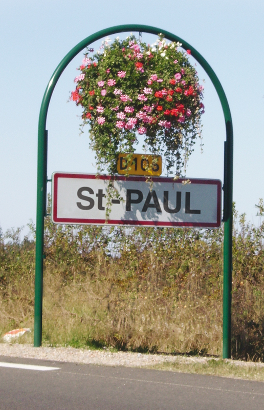signalétique identitaire entrée de bourg