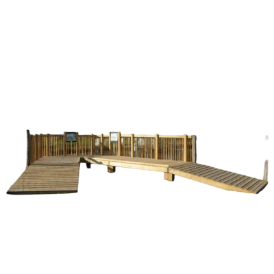Passerelle en bois