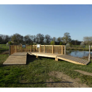 Passerelle en bois sur mesure